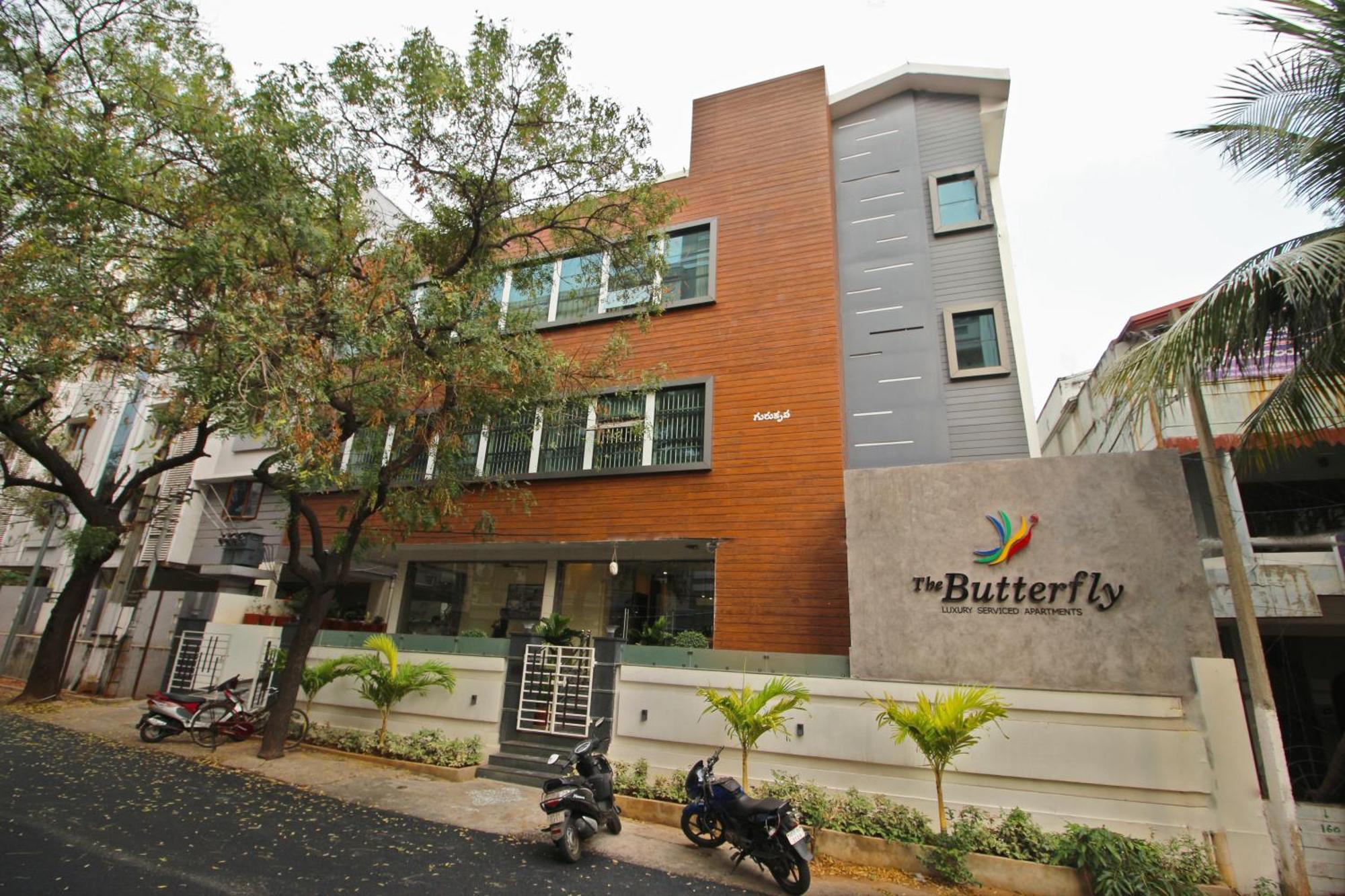 The Butterfly Luxury Serviced Apartments Visakhapatnam Exteriör bild