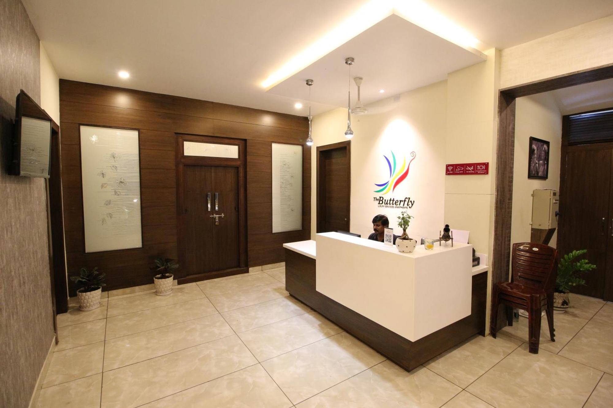 The Butterfly Luxury Serviced Apartments Visakhapatnam Exteriör bild
